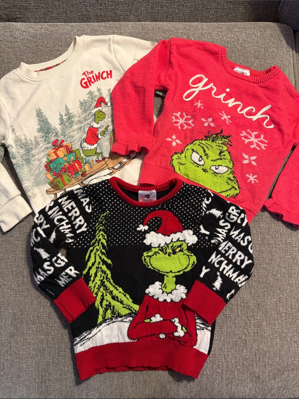 Kids' Grinch Sweater Bundle